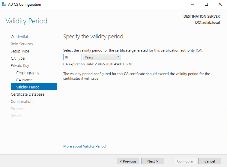 How to install certificate authority ca server and create certificates