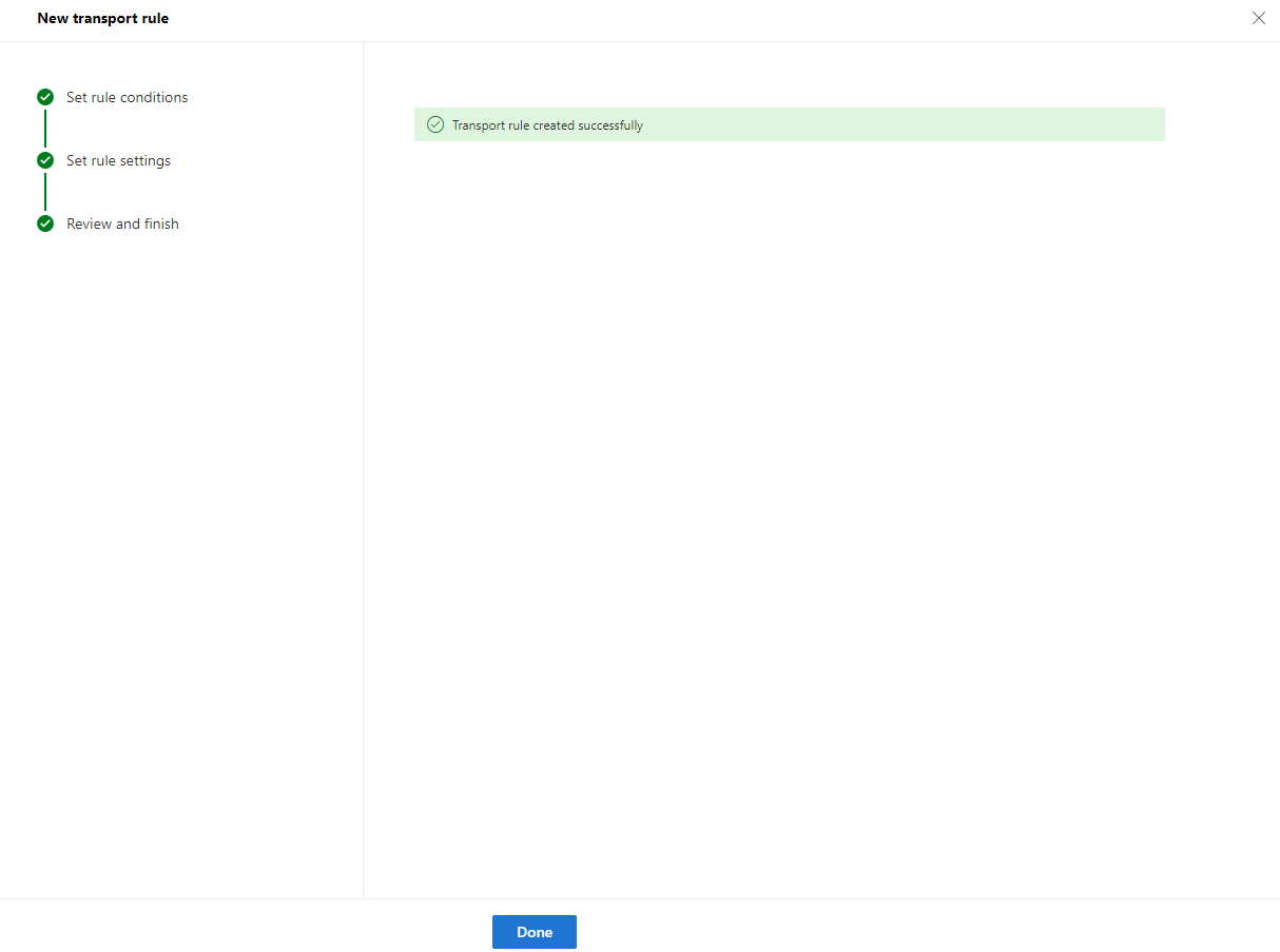 Creating custom rules for the new Microsoft 365 portal