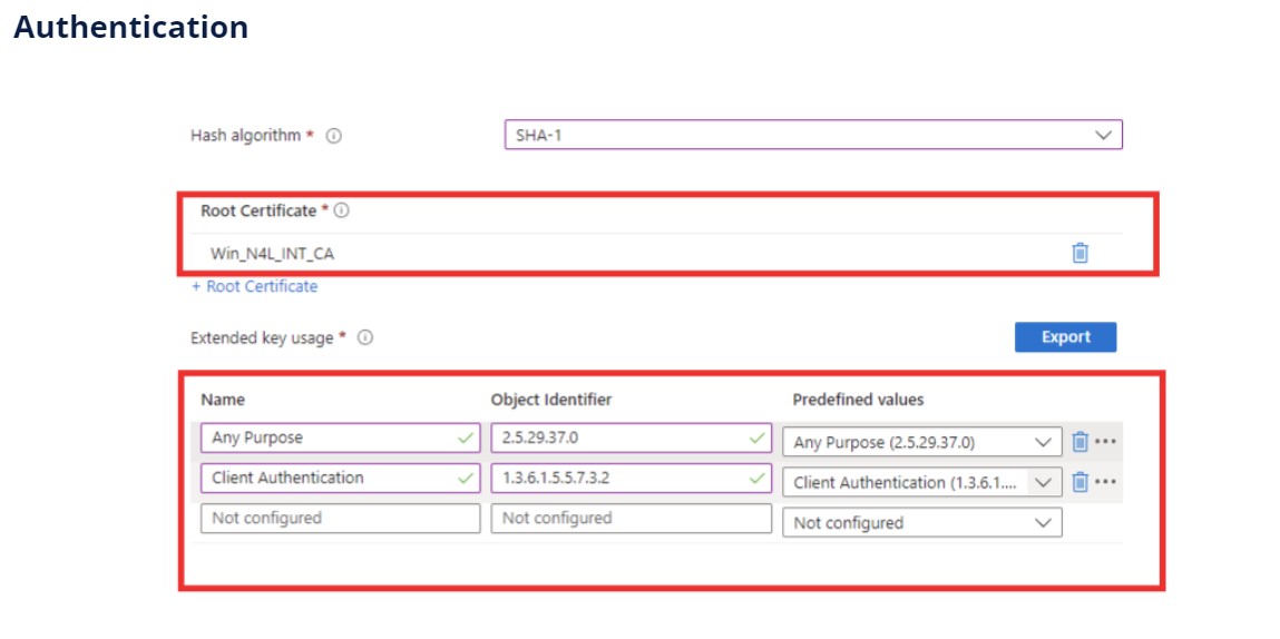 Cloudpath SCEP enrolment via Microsoft Intune