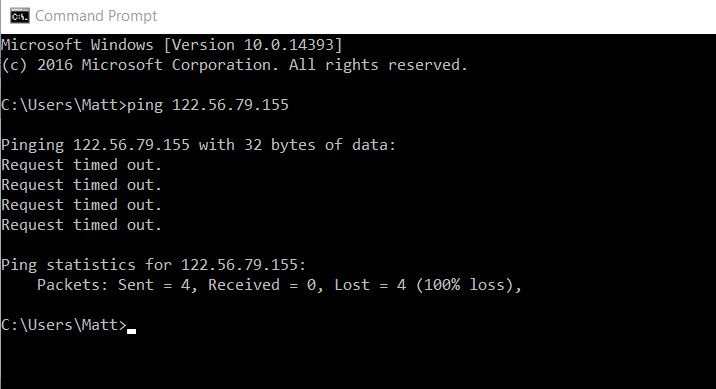 How to use Ping