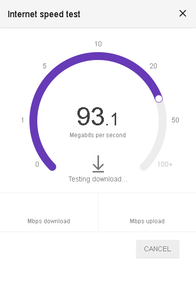 How do I Perform a Speed Test?