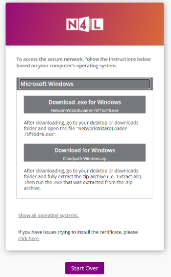How to enrol a Windows device for a dedicated staff member